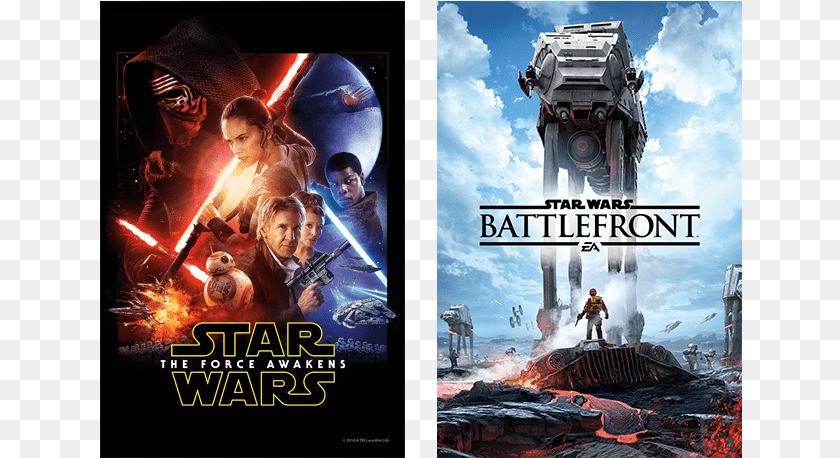 Star Wars Battlefront Indir, Advertisement, Poster, Person, Adult Clipart PNG