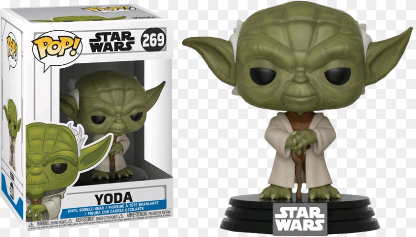 853x486 Star Wars Clone Wars Funko Pop Baby Yoda, Alien, Figurine, Person PNG