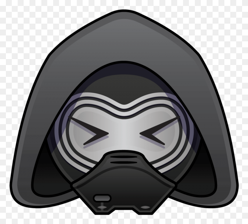 845x757 Star Wars Comes To Disney Emoji Blitz Darth Vader Emoji, Helmet, Clothing, Apparel HD PNG Download