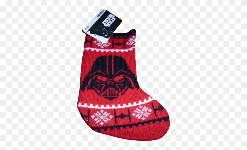 317x450 Star Wars Darth Vader 8 Knit Mini Christmas Stocking Sock, Rug, Stocking, Gift HD PNG Download