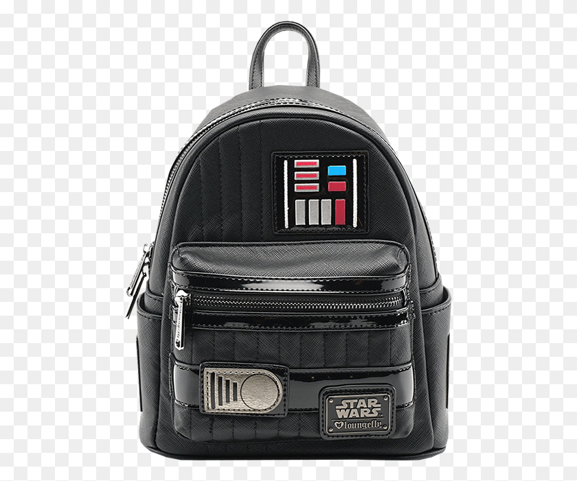 480x641 Star Wars Darth Vader Loungefly Darth Vader Backpack, Bag, Car, Vehicle HD PNG Download
