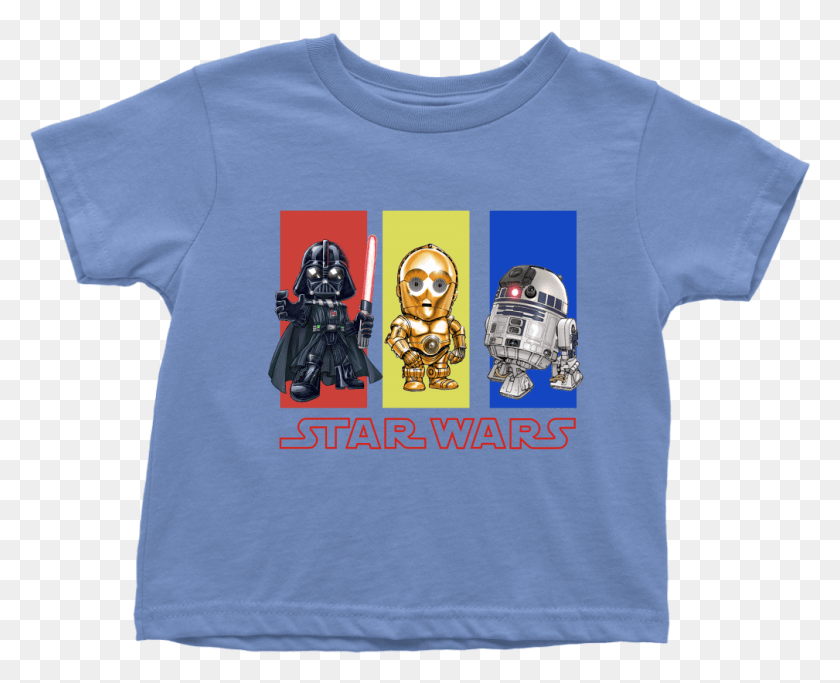 1009x807 Star Wars Darth Vader R2d2 C3po Toddler T Shirt Boy T Shirt, Clothing, Apparel, T-shirt HD PNG Download
