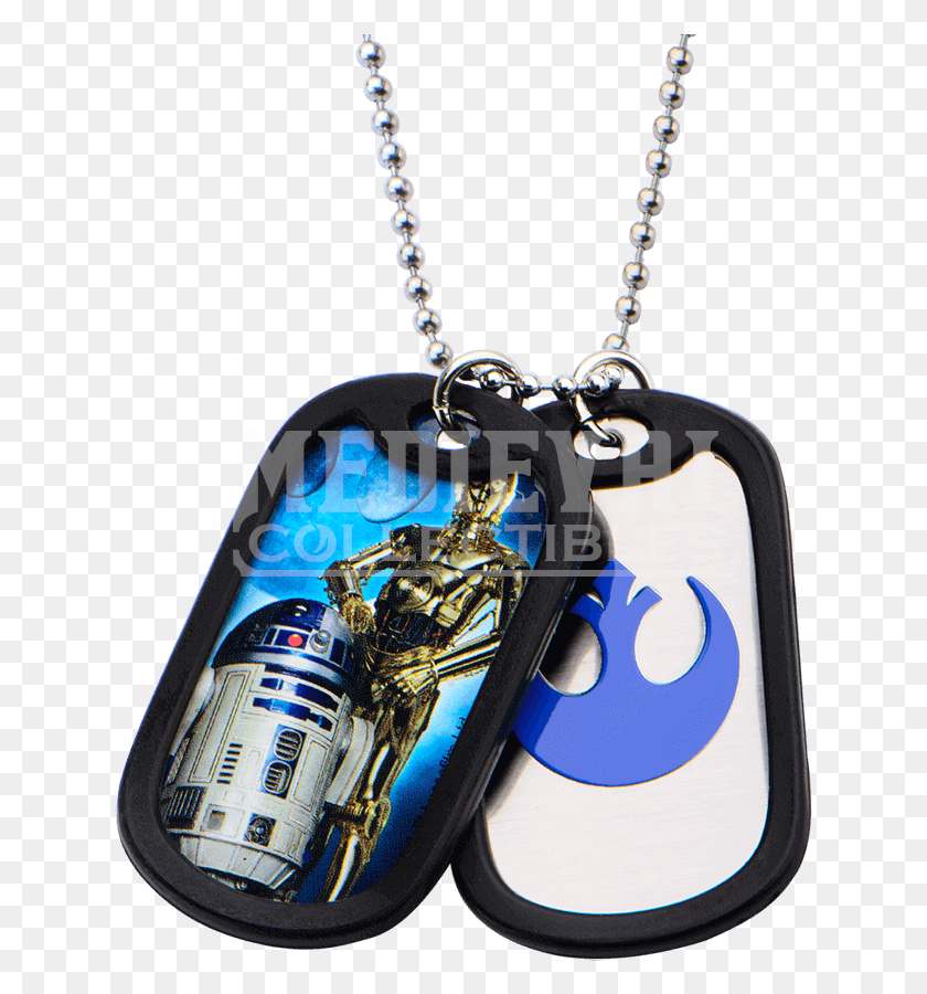 634x840 Star Wars Droids Double Dog Tag Necklace R2, Pendant, Jewelry, Accessories HD PNG Download