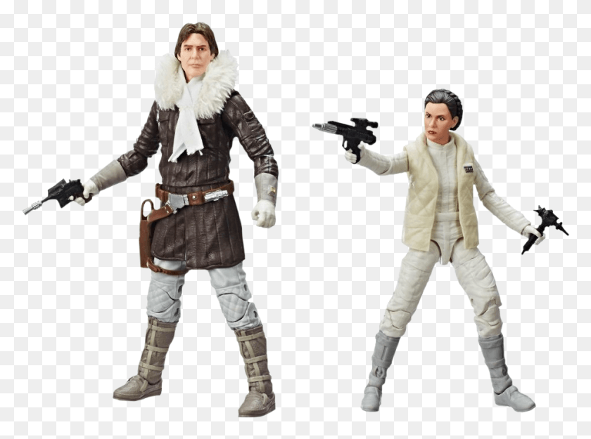 944x685 Star Wars Episode V Han And Leia Black Series, Clothing, Apparel, Person HD PNG Download