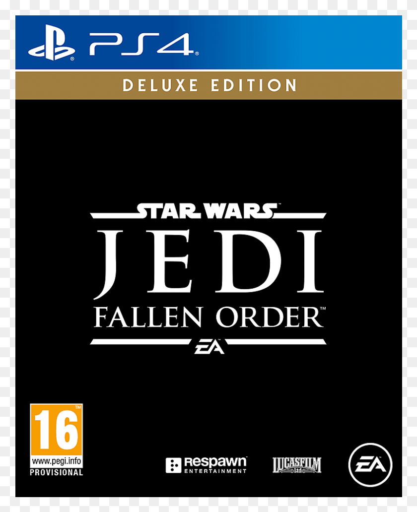 800x997 Descargar Png Star Wars Jedi Fallen Order Deluxe Edition, Texto, Alfabeto, Número Hd Png