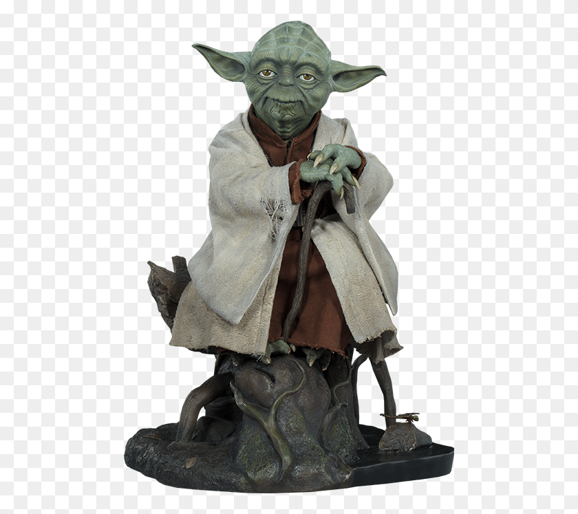 480x687 Descargar Png / Star Wars Legendary Scale Tm Figura De Yoda, Ropa, Ropa, Persona Hd Png