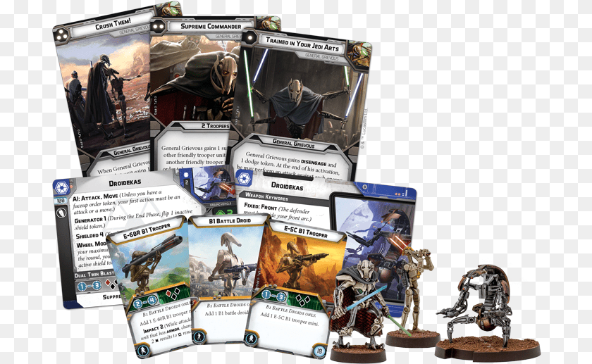 695x517 Star Wars Legion Clone Wars Core Set Star Wars Legion Separatists, Book, Comics, Publication, Adult Sticker PNG