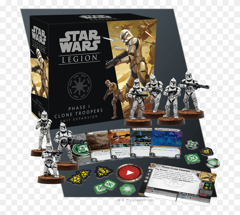 700x694 Star Wars Legion Stormtroopers Unit Expansion, Person, Human, Robot HD PNG Download