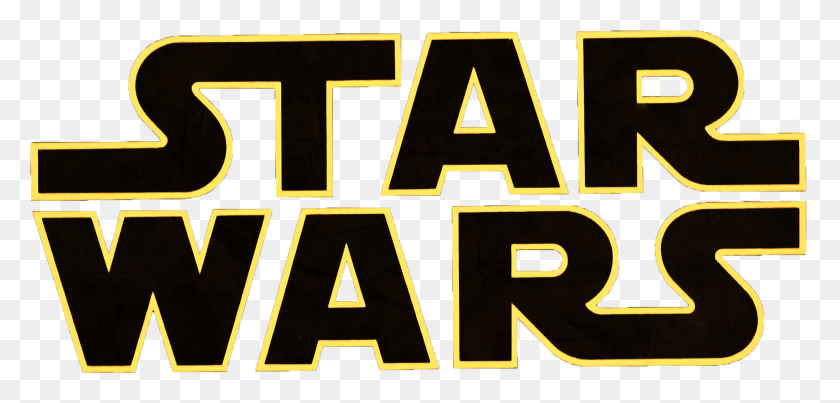 2211x973 Star Wars Logo Star Wars Logo Gold, Alphabet, Text, Neon HD PNG Download
