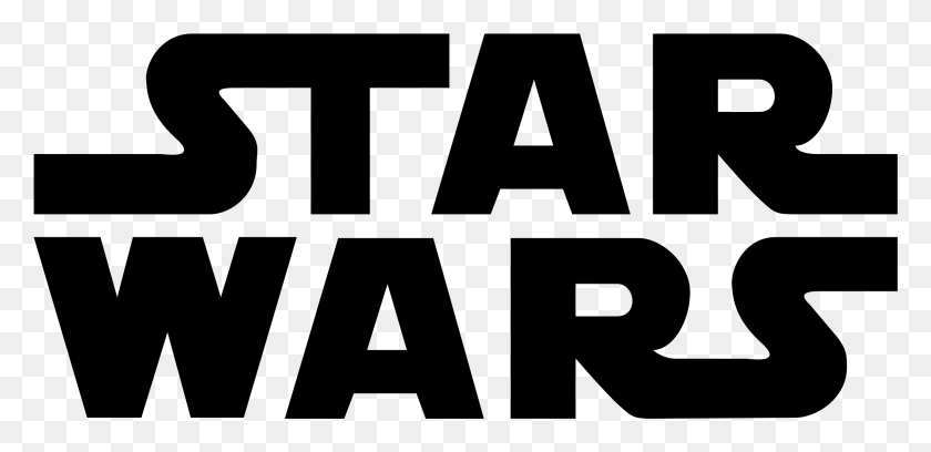 2261x1009 Star Wars Logo Transparent Logo De Star Wars, Gray, World Of Warcraft HD PNG Download
