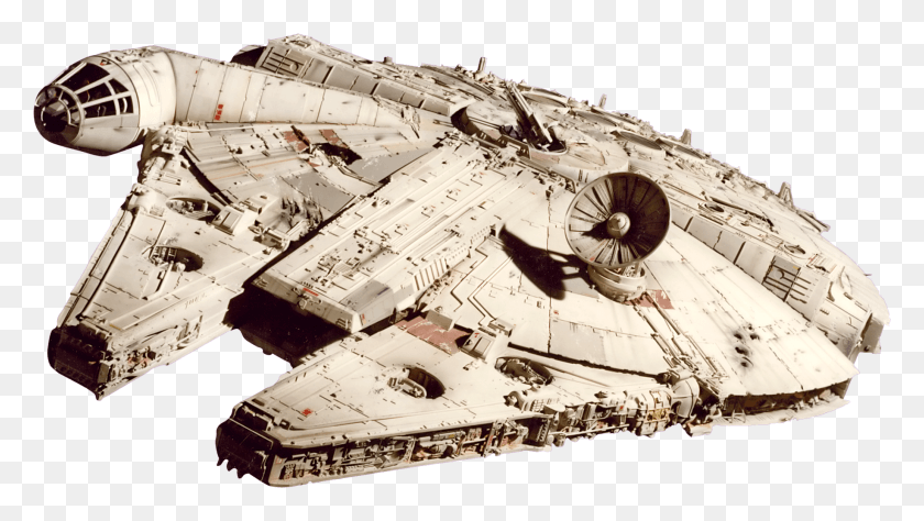 1834x974 Star Wars Millennium Falcon, Spaceship, Aircraft, Vehicle HD PNG Download