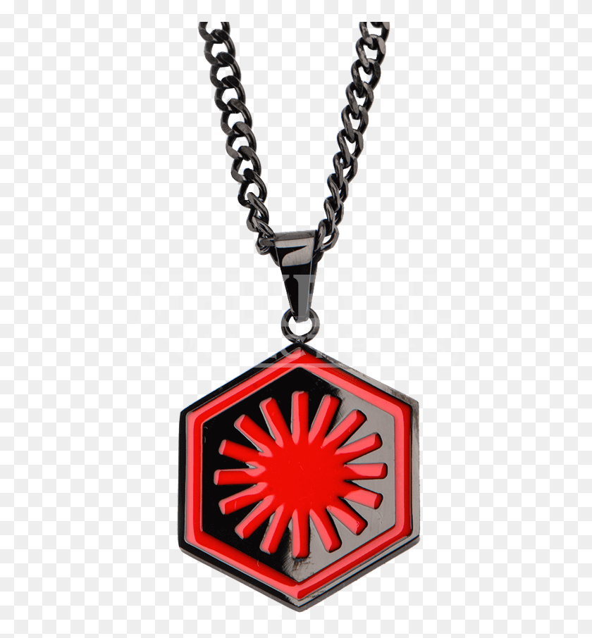462x846 Ожерелье Звездных Войн Первый Орден, Кулон, Символ Hd Png Скачать