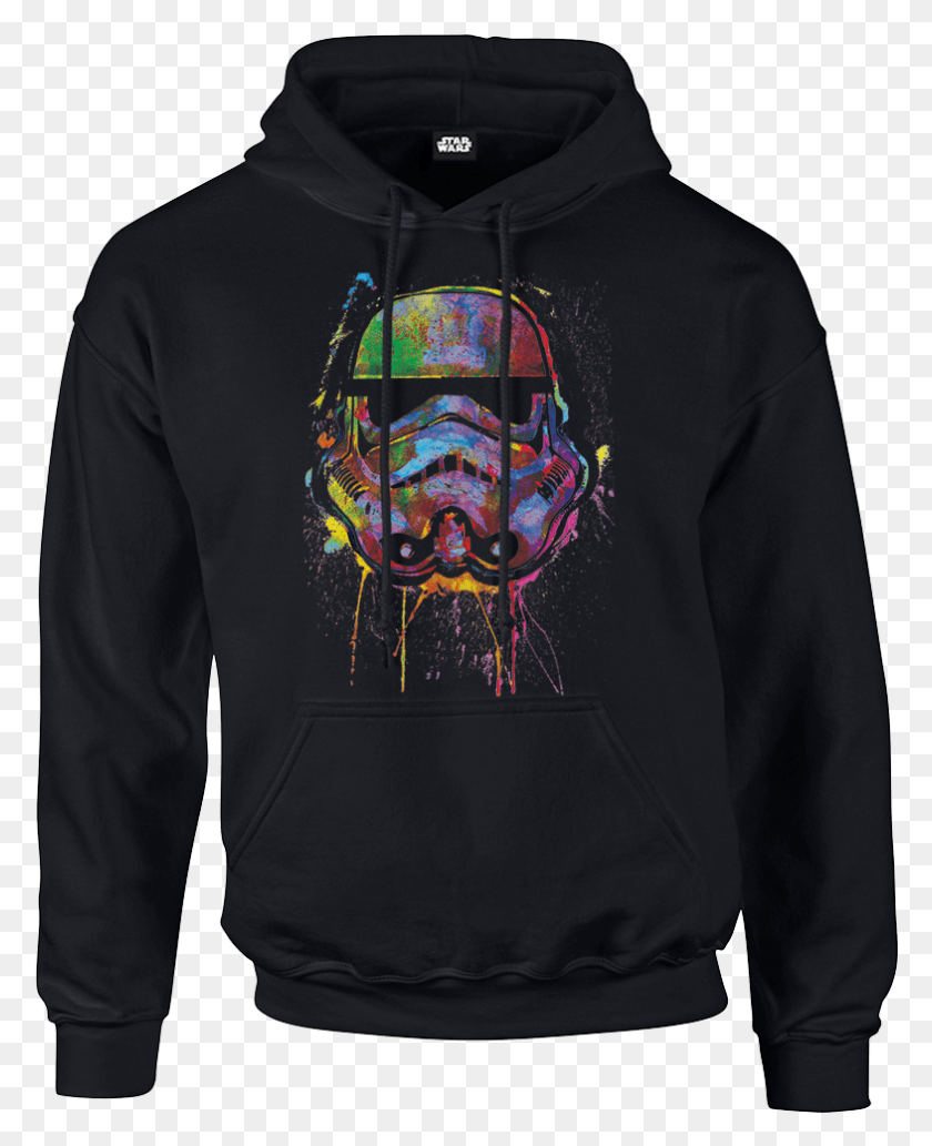 785x980 Star Wars Paint Splat Stormtrooper Pullover Hoodie Star Wars Sweatshirts, Clothing, Apparel, Sweatshirt HD PNG Download