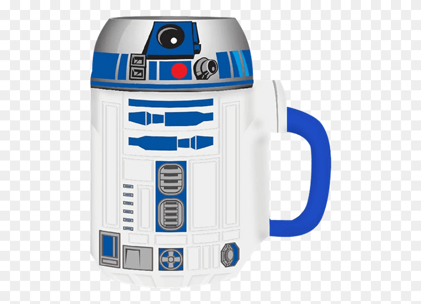 483x546 Star Wars R2 D2 Ceramic Sculpted Mug R2, Coffee Cup, Cup, Jug HD PNG Download