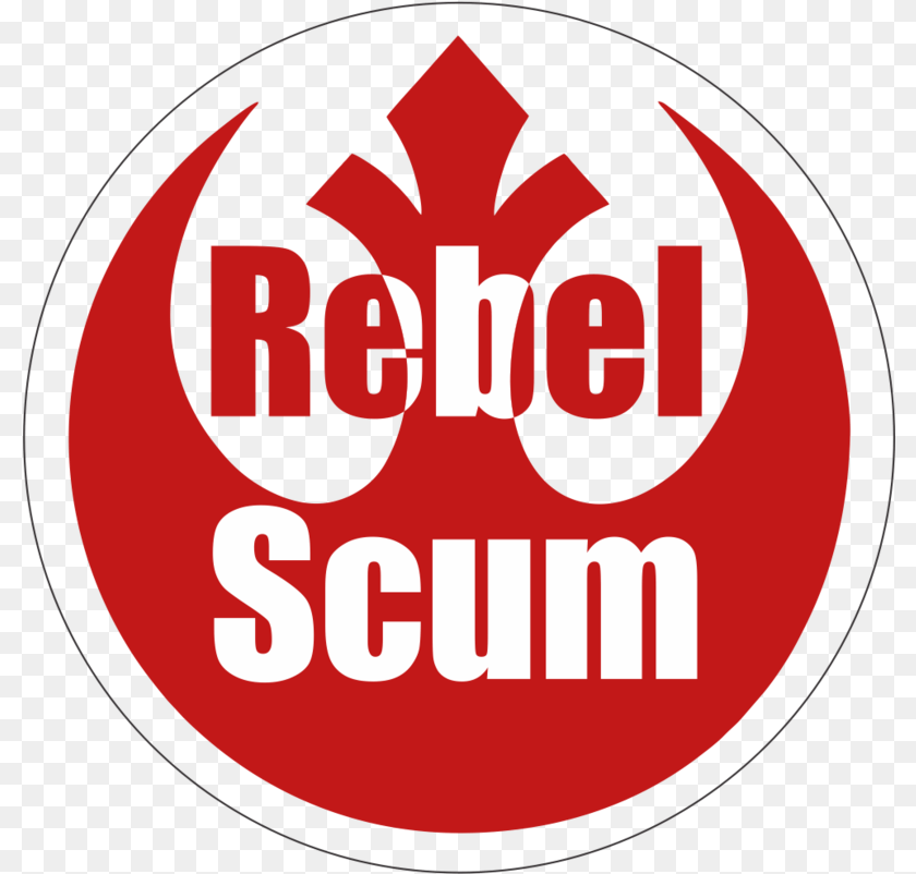 801x802 Star Wars Rebel Scum Logo Star Wars Rebel Symbol Clipart PNG