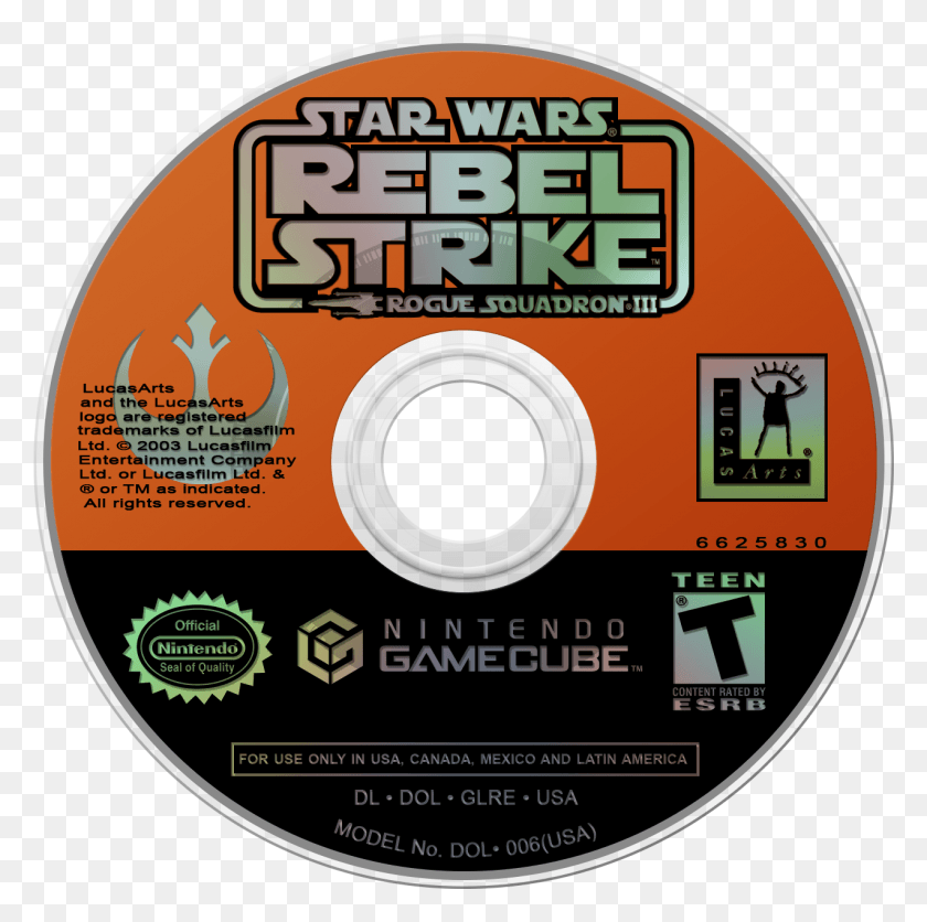 1273x1267 Star Wars Rogue Squadron Iii Gamecube, Disk, Dvd HD PNG Download