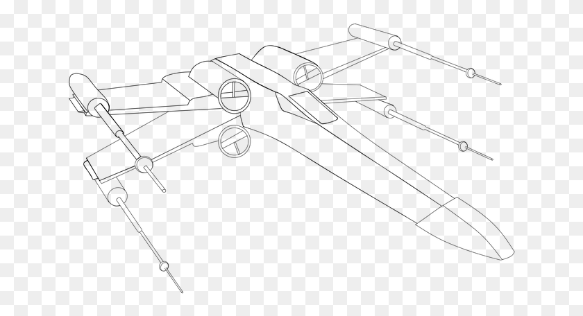 648x396 Star Wars Spaceship X Wing Rebellion X Wing Coloring Pages, Gray, World Of Warcraft HD PNG Download