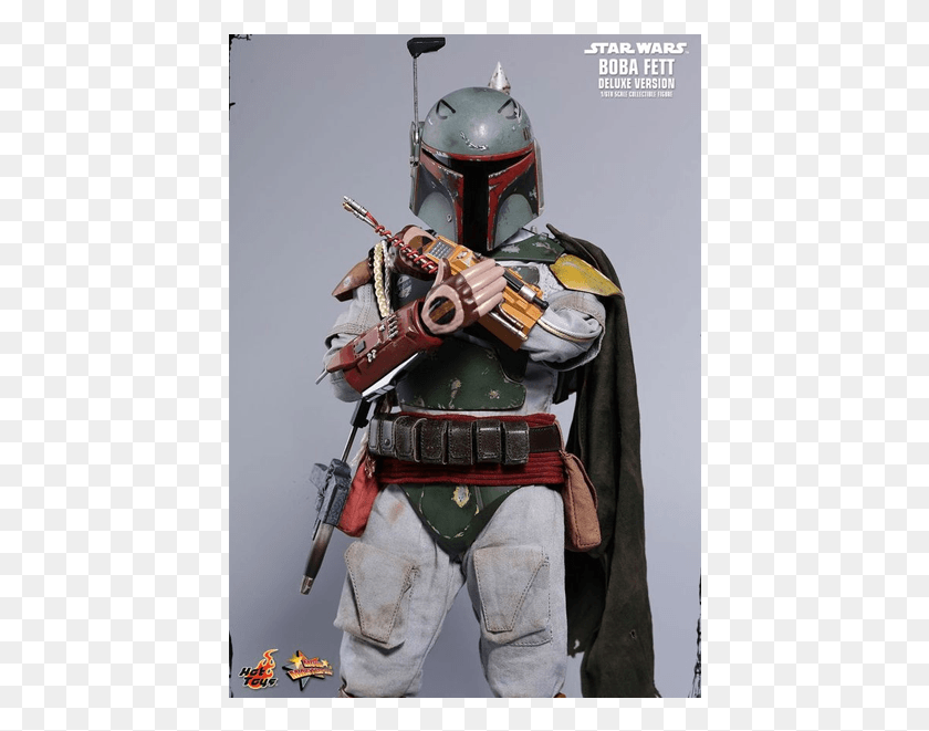 428x601 Star Wars The Empire Strikes Back Boba Fett Empire Strikes Back Hot Toy, Helmet, Clothing, Apparel HD PNG Download