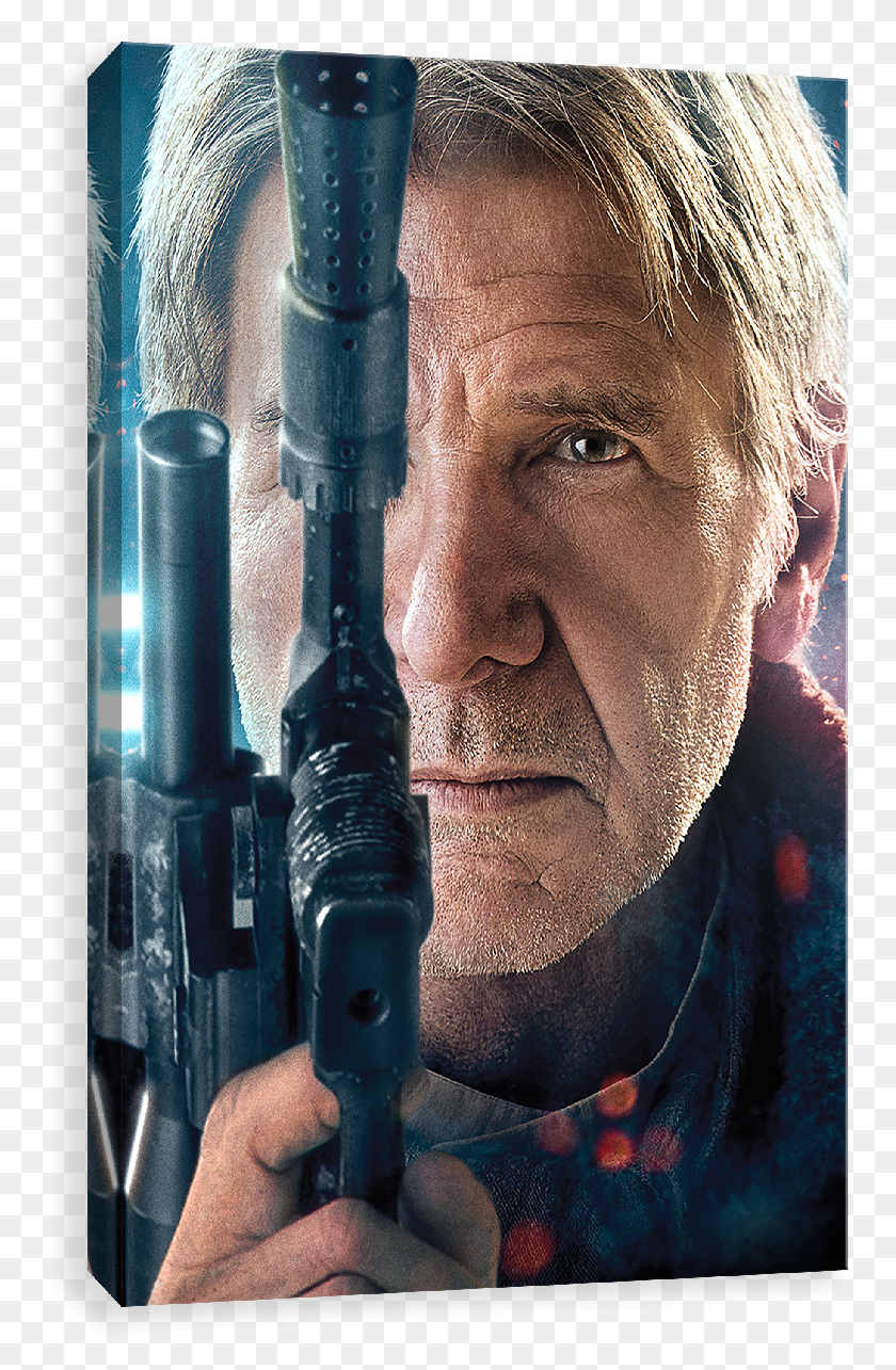 752x1225 Star Wars The Force Awakens Han Solo, Person, Human, Handrail HD PNG Download