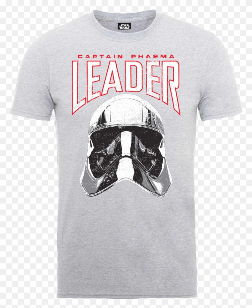 804x999 Star Wars The Last Jedi Captain Phasma Men39s Grey T Shirt Futbolka Chyornaya Pantera Marvel, Clothing, Apparel, T-shirt HD PNG Download