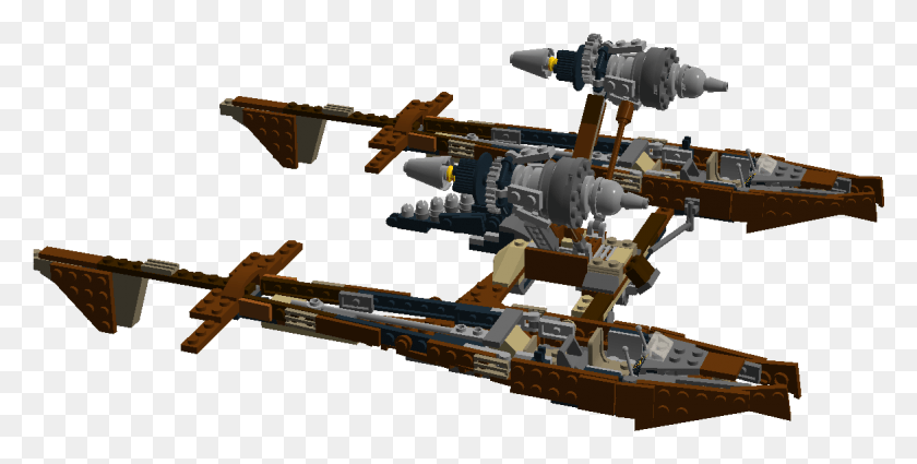 1167x547 Star Wars Wookie Catamaran Lego Star Wars Wookie Ship, Space Station, Astronomy, Outer Space HD PNG Download