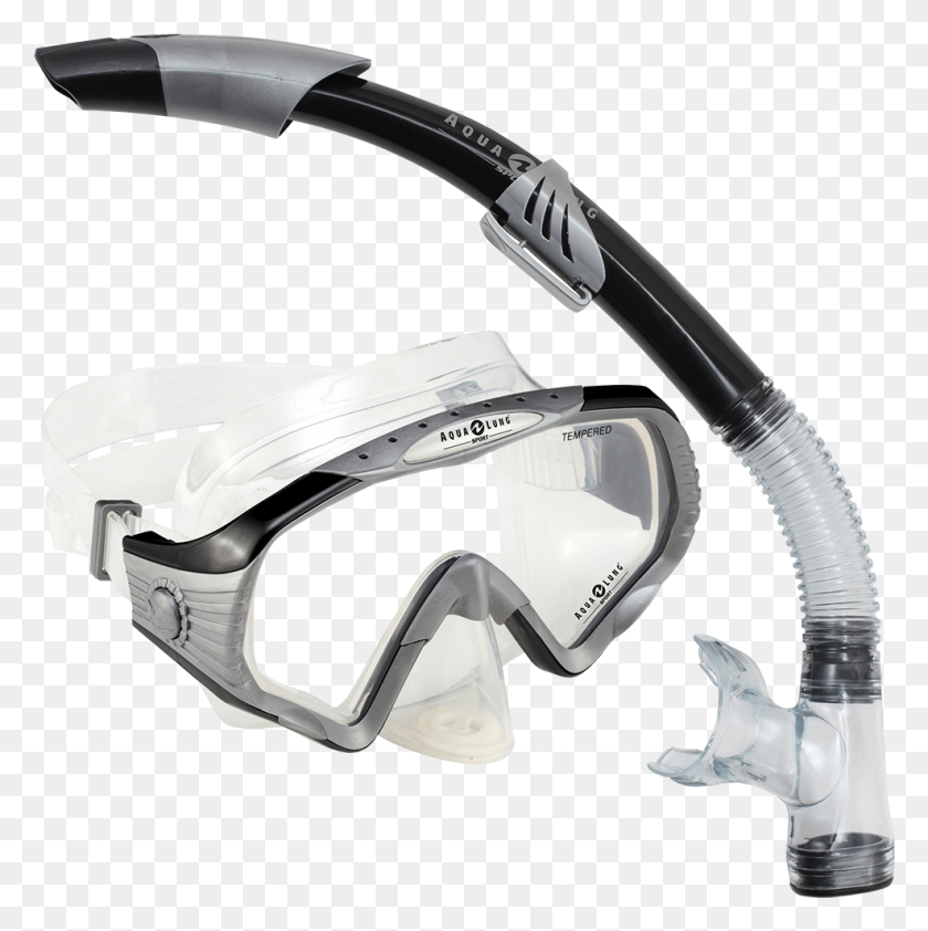 988x991 Starbuck Dx Mask Sonora Snorkel Aqualung Sport Combo Starbuck Sonora, Goggles, Accessories, Accessory HD PNG Download