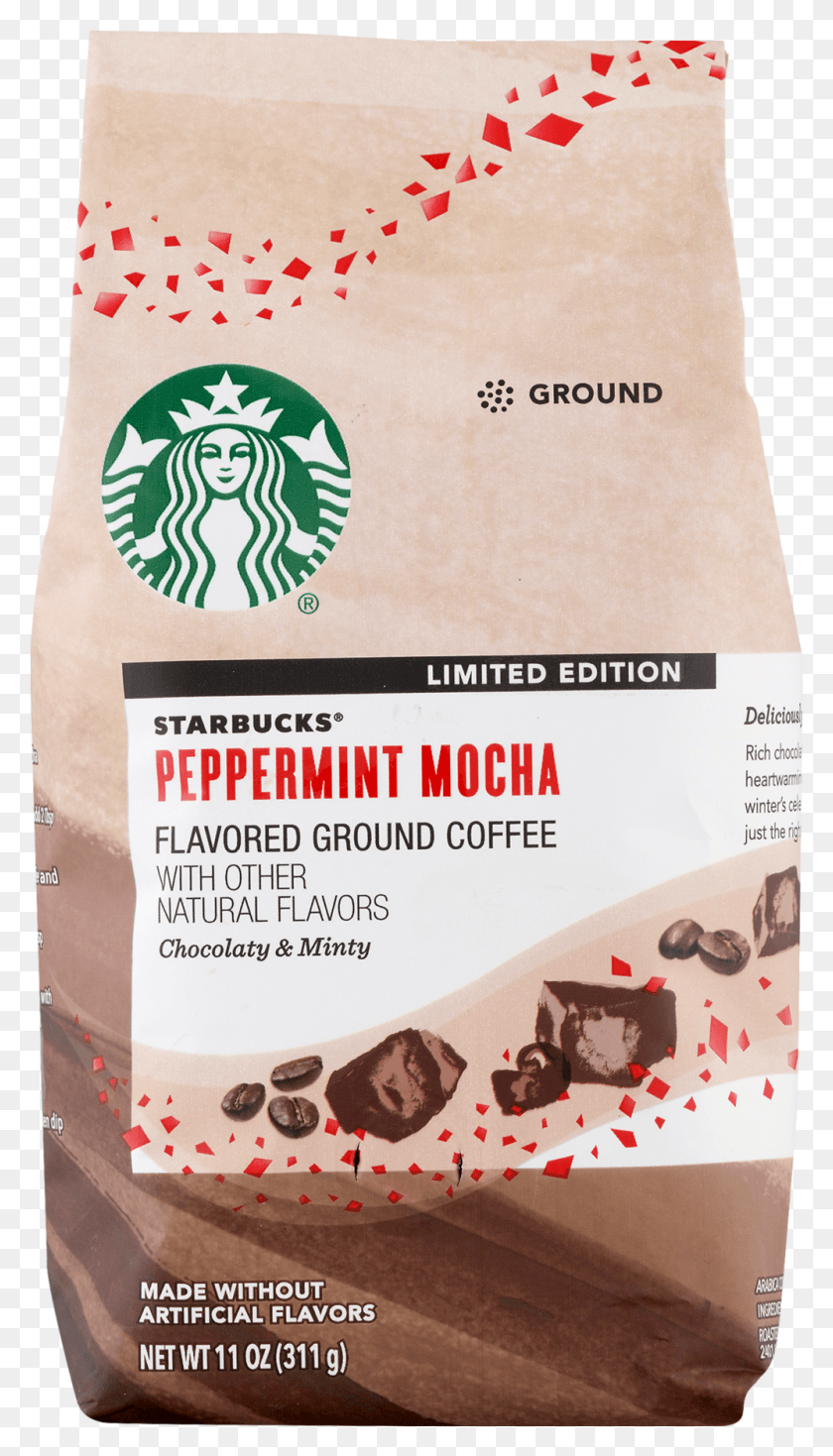 997x1801 Starbucks Peppermint Mocha Ground Coffee, Fudge, Chocolate, Dessert HD PNG Download