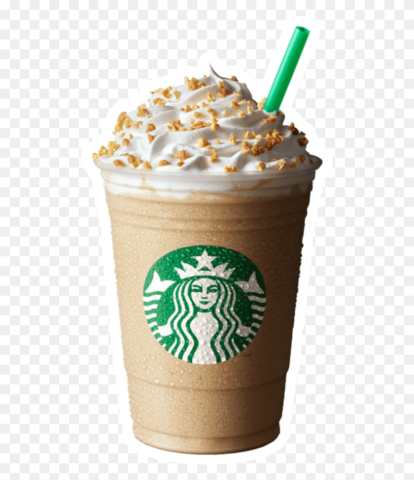 515x914 Стикер Starbucks Кофе Starbucks Прозрачный, Сливки, Десерт, Еда Hd Png Скачать