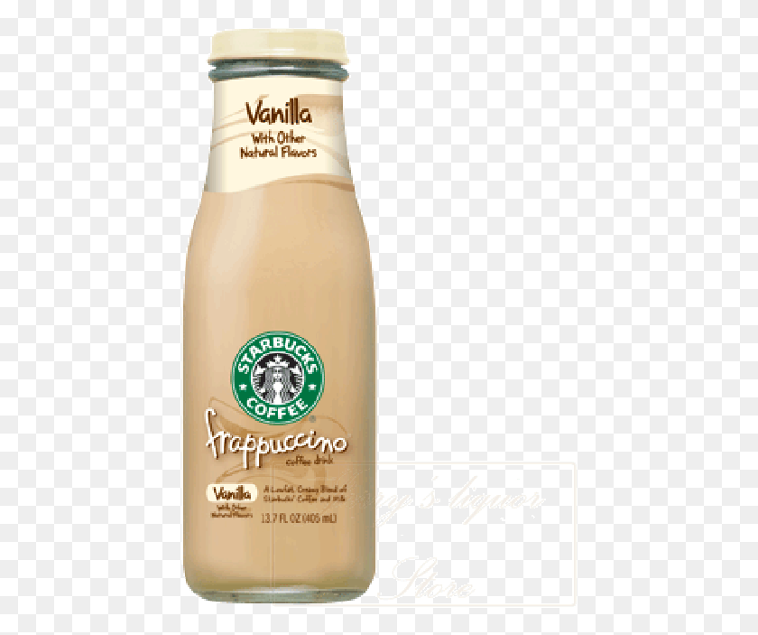 439x643 Starbucks Vanilla Frappuccino Напитки Starbucks В Стеклянных Бутылках, Бутылка, Пиво, Алкоголь Png Скачать