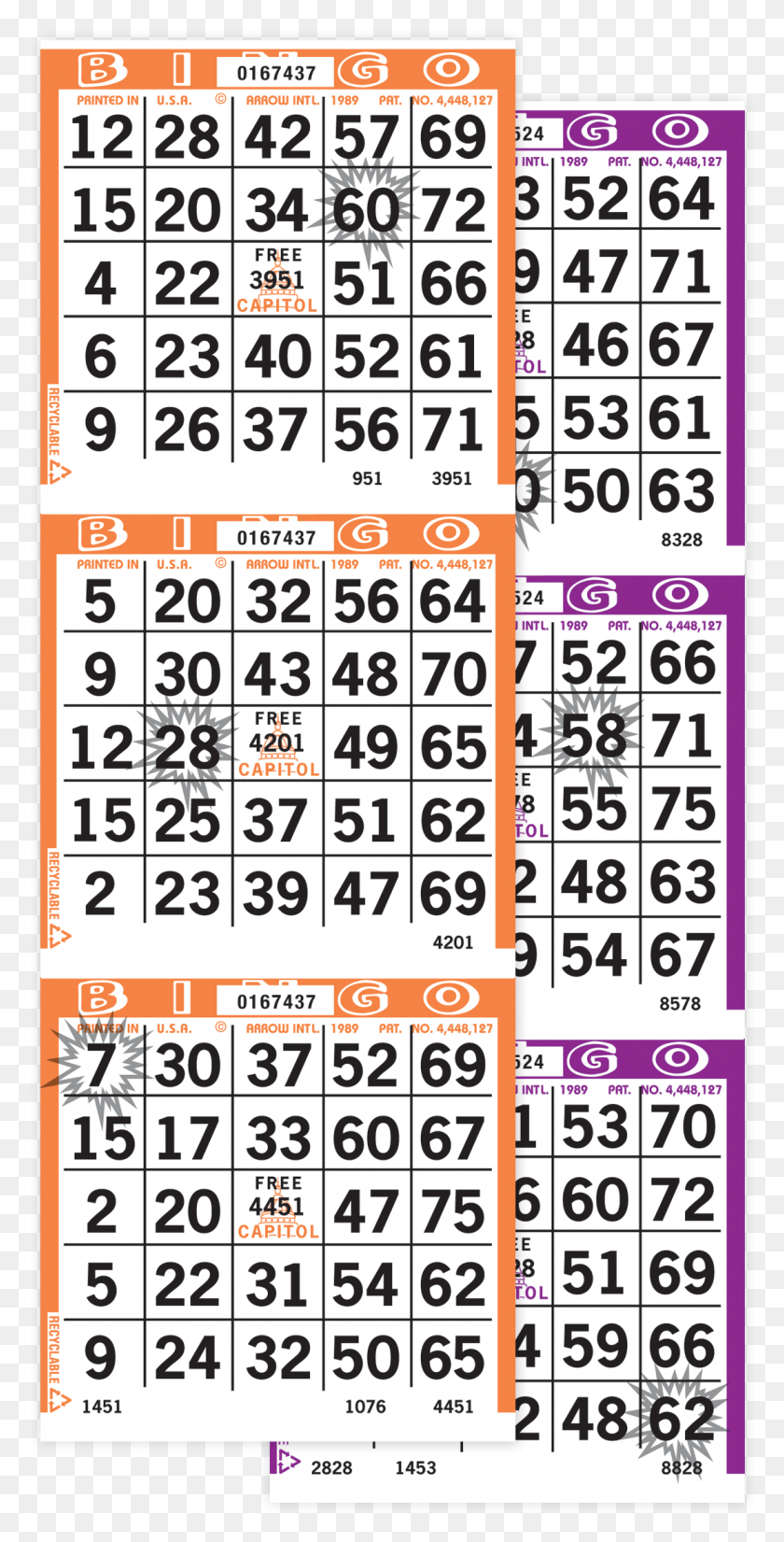 1108x2261 Starburst Bingo Paper Calligraphy, Text, Number, Symbol HD PNG Download