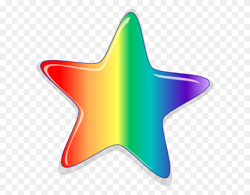 594x595 Starburst Clipart Vector Rainbow Stars, Axe, Tool, Symbol HD PNG Download
