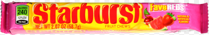 Starburst Favereds Fruit Chews Transparent PNG