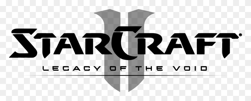 4792x1704 Starcraft Ii Legacy Of The Void Heroes Of The Storm Логотип Starcraft 2, Текст, Алфавит, Номер Hd Png Скачать