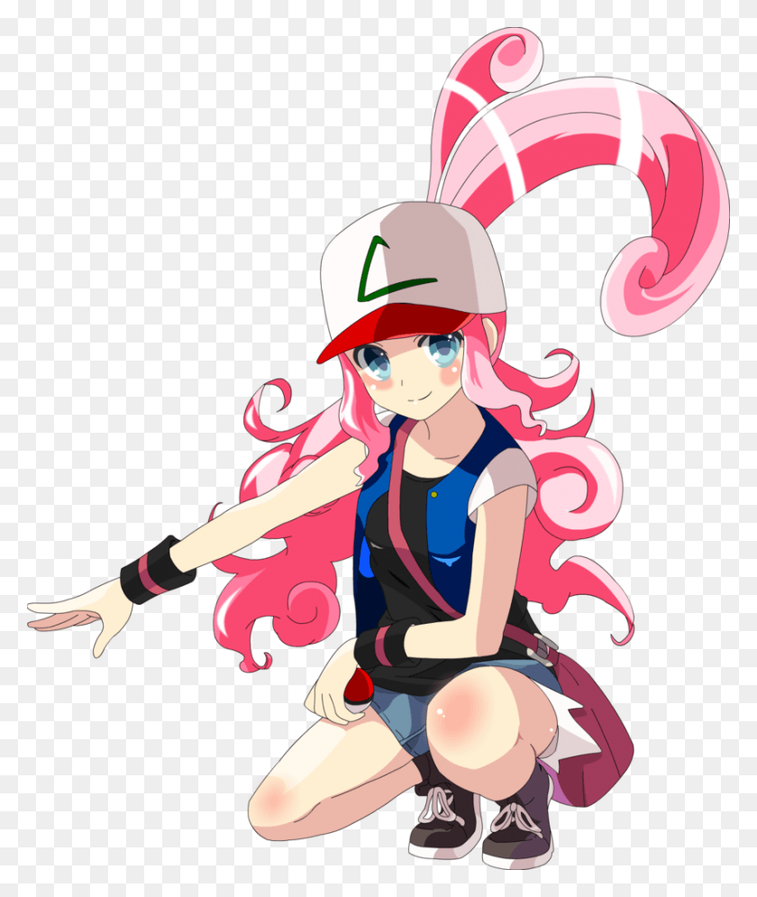 854x1024 Stardust R3x Ash Ketchum Cosplay Crossover Humanized Ash Ketchum Girl Anime, Person, Human, Graphics HD PNG Download