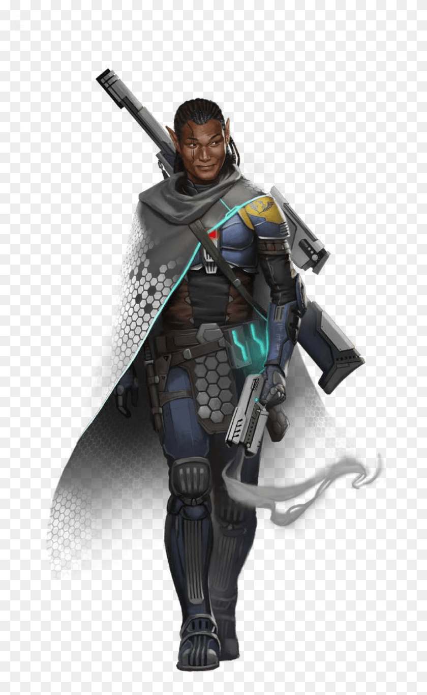 1600x2680 Starfinder Elves, Person, Human, Clothing HD PNG Download