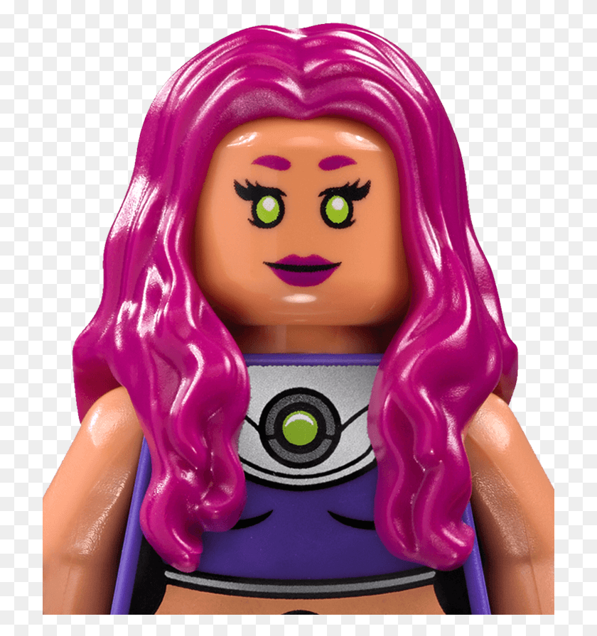 721x836 Starfire Mujer Maravilla En Lego, Doll, Toy, Barbie HD PNG Download