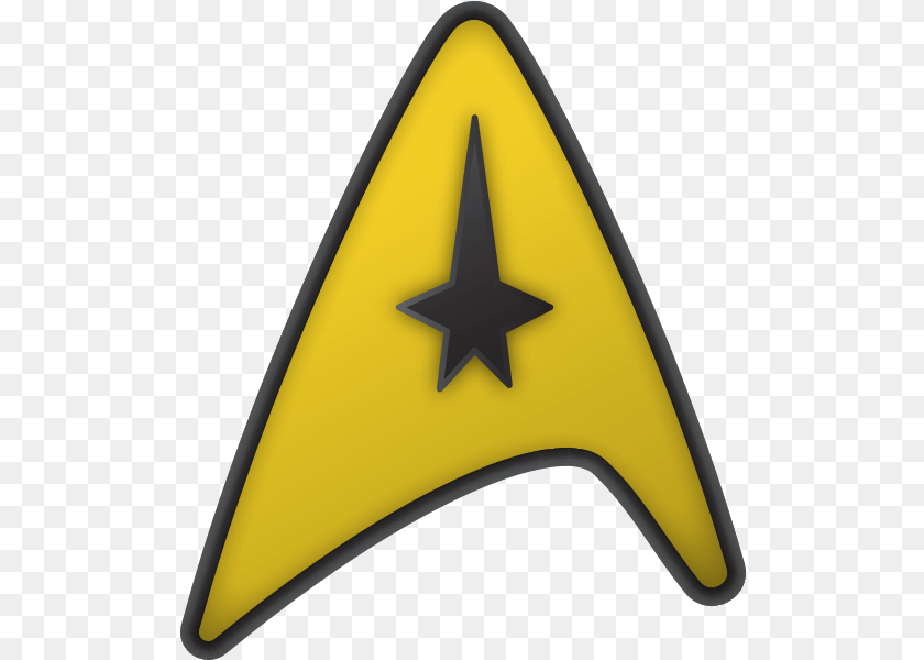 Starfleetcrew 2250s Command Sign, Symbol, Star Symbol, Logo Sticker PNG