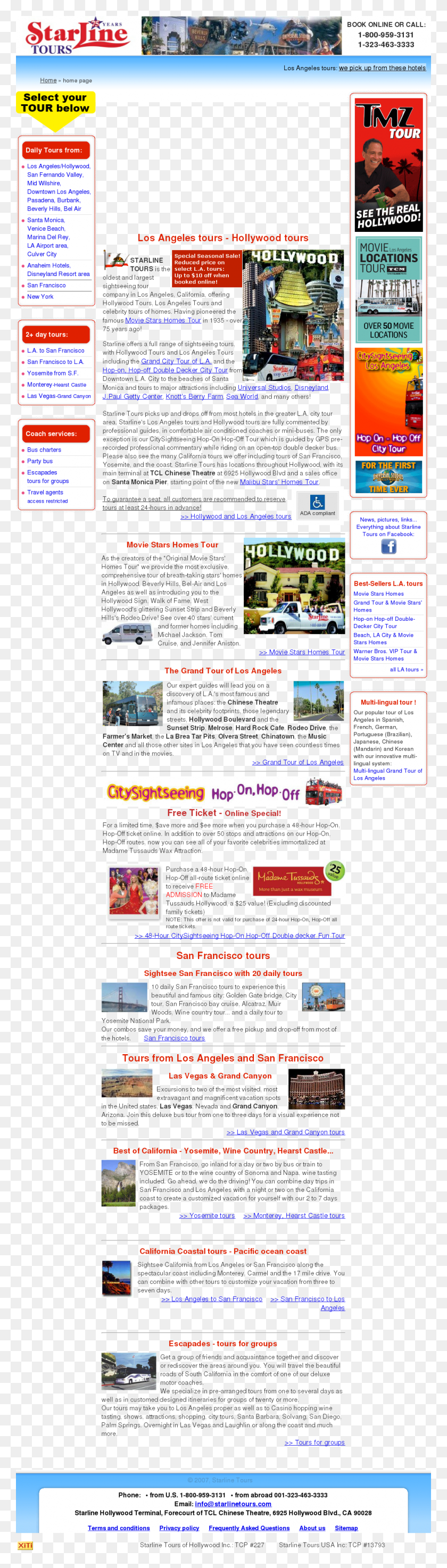1024x3792 Starline Tours In Hollywood Competitors Revenue And Starline Tours, Publicidad, Cartel, Flyer Hd Png