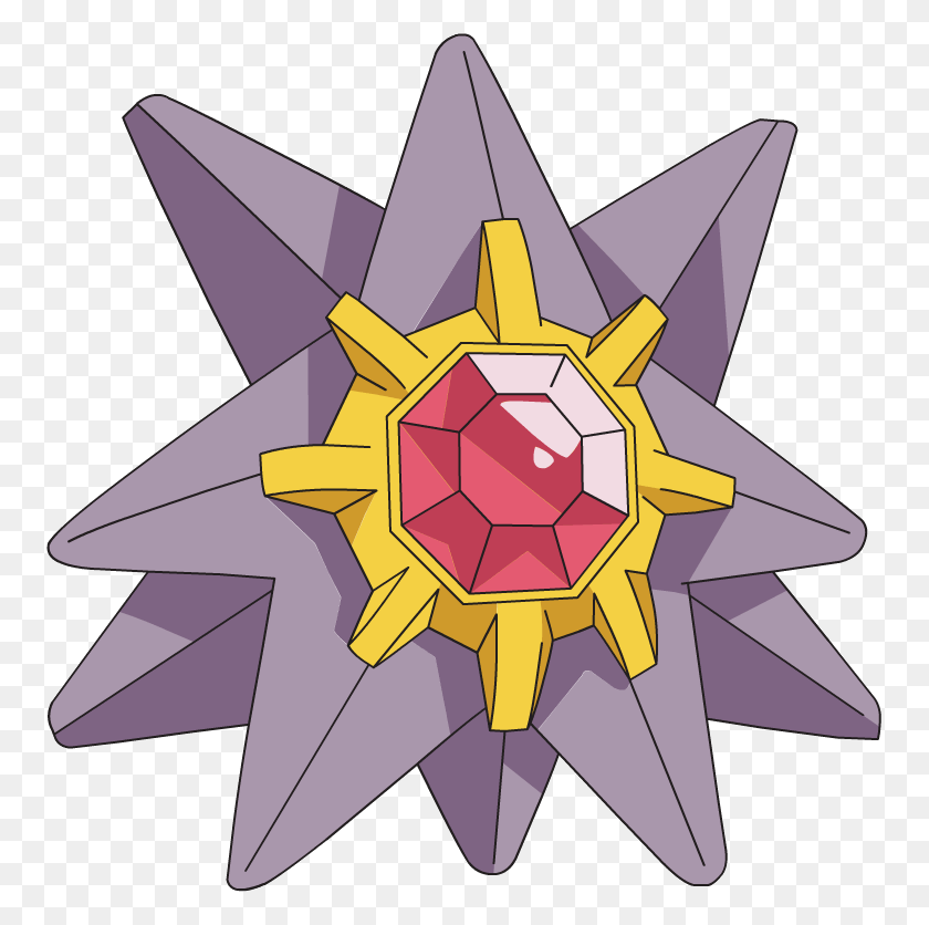 755x776 Starmie Starmie Pokemon, Symbol, Star Symbol HD PNG Download
