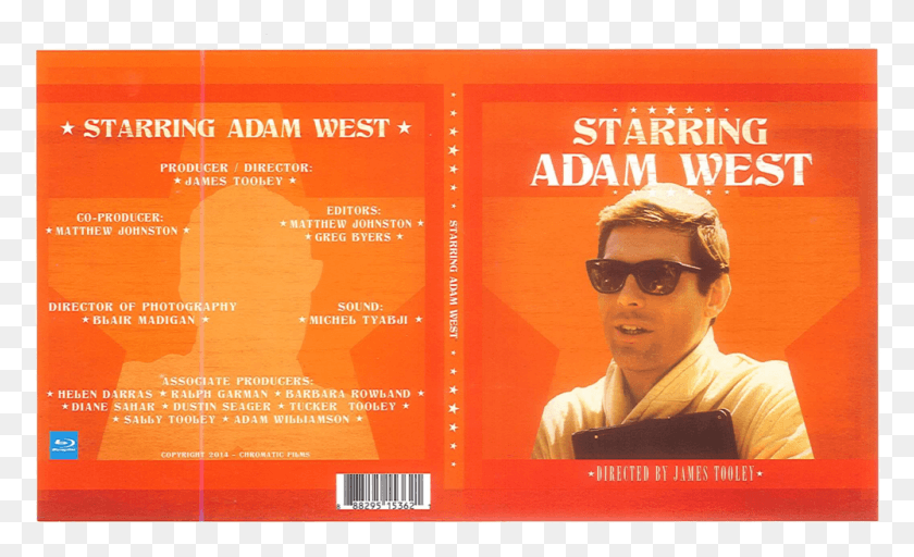 999x580 Starring Adam West Bluray Orange, Person, Human, Advertisement HD PNG Download