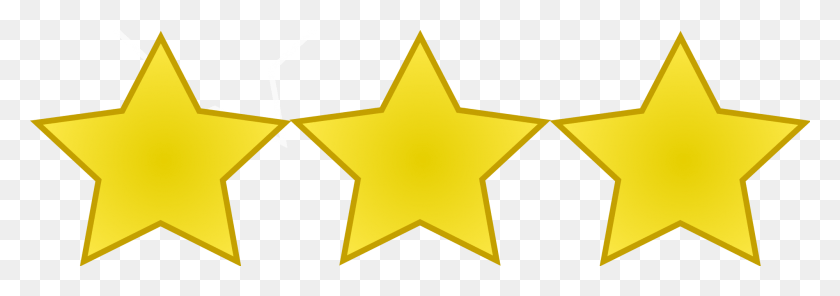 2000x607 Estrellas De 3 Estrellas, Símbolo, Símbolo De La Estrella Hd Png