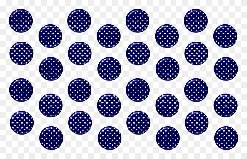 1280x788 Descargar Png Estrellas 3D Azul Marino Círculos Blancos Imagen De Lunares, Textura, Púrpura, Patrón Hd Png