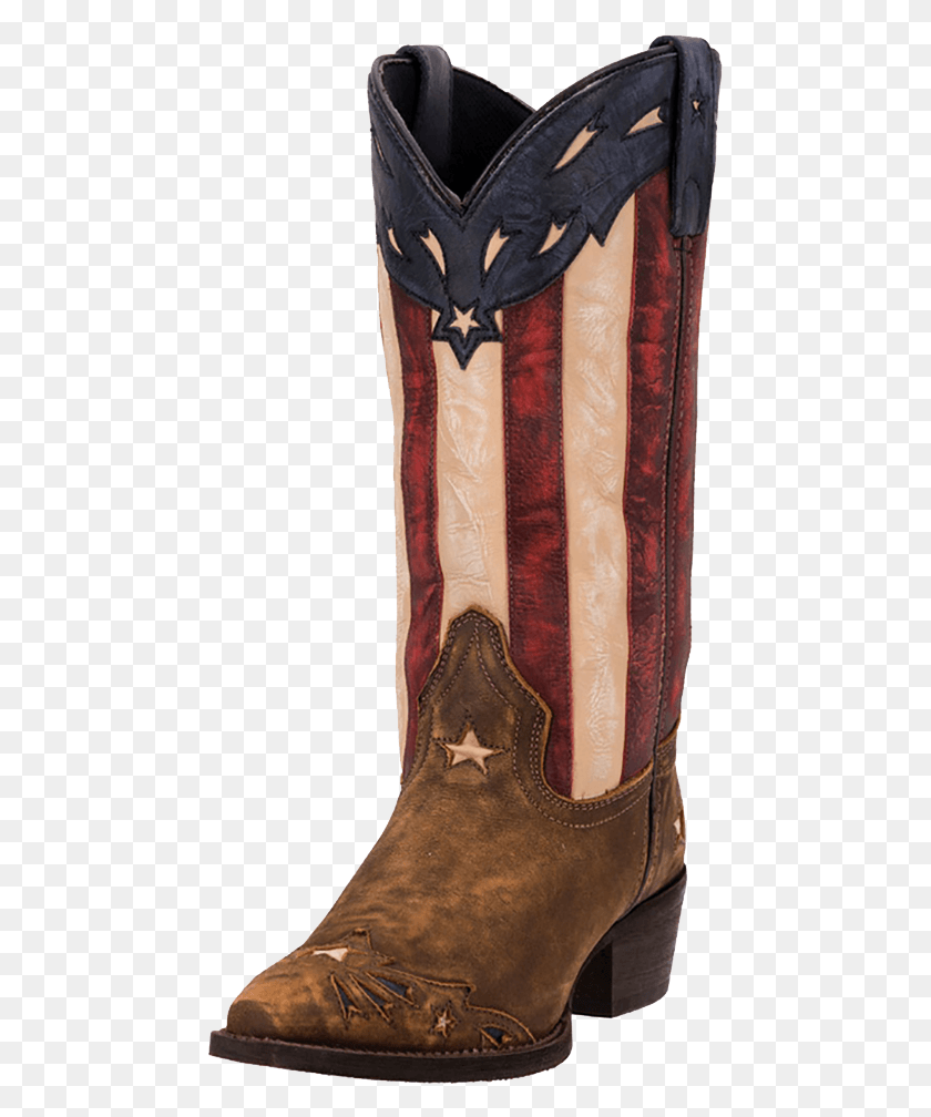 465x948 Stars And Stripes Cowboy Boot, Clothing, Apparel, Boot HD PNG Download
