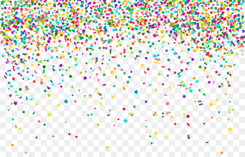 1024x656 Stars Border Colorful Confetti Purple Pink Blue Background Confetti Clipart, Paper PNG
