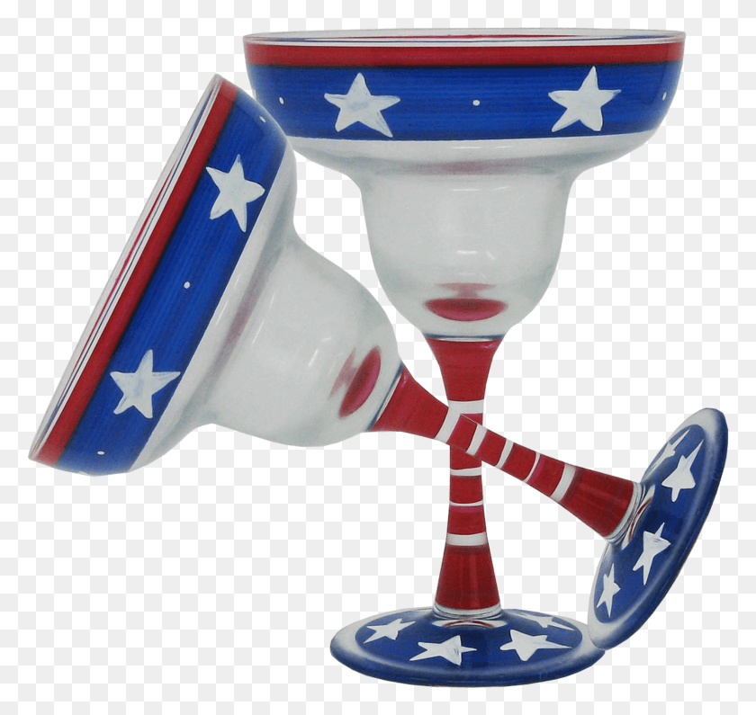 1627x1534 Starsstripes Margarita Glass Patriotic Collection Wine Glass, Goblet, Bowl, Rattle HD PNG Download