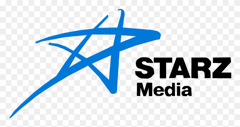 1179x581 Starz Media Logo Starz Blue Logo, Cross, Symbol, Text HD PNG Download
