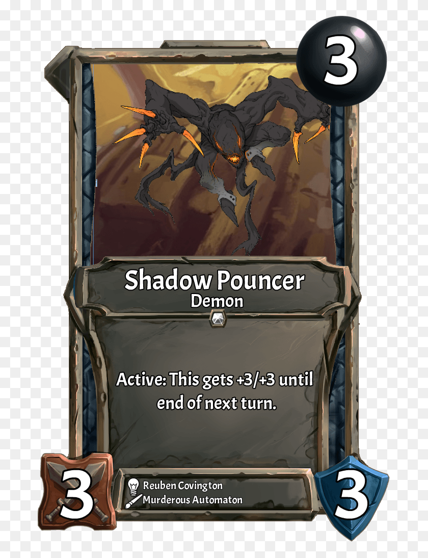 694x1033 Stat Buff Shadow Pouncer Portable Network Graphics, Text, Legend Of Zelda, Overwatch HD PNG Download