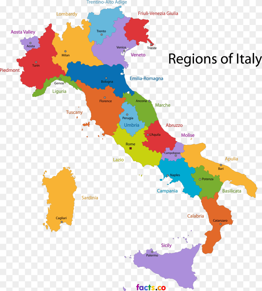 1600x1773 State Map Of Italy, Chart, Plot, Nature, Land Sticker PNG