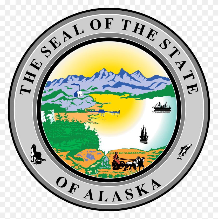 1200x1208 Логотип Штата Аляска, Символ, Товарный Знак, Этикетка Hd Png Скачать
