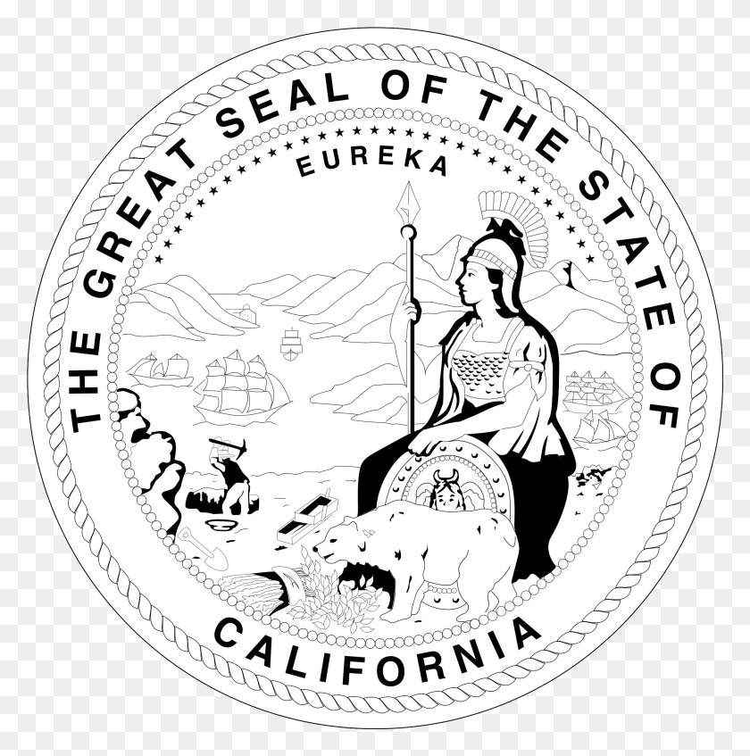 1979x1998 State Of California Seal Ferris Wheel Quotes Love Simon, Dime, Coin, Money HD PNG Download